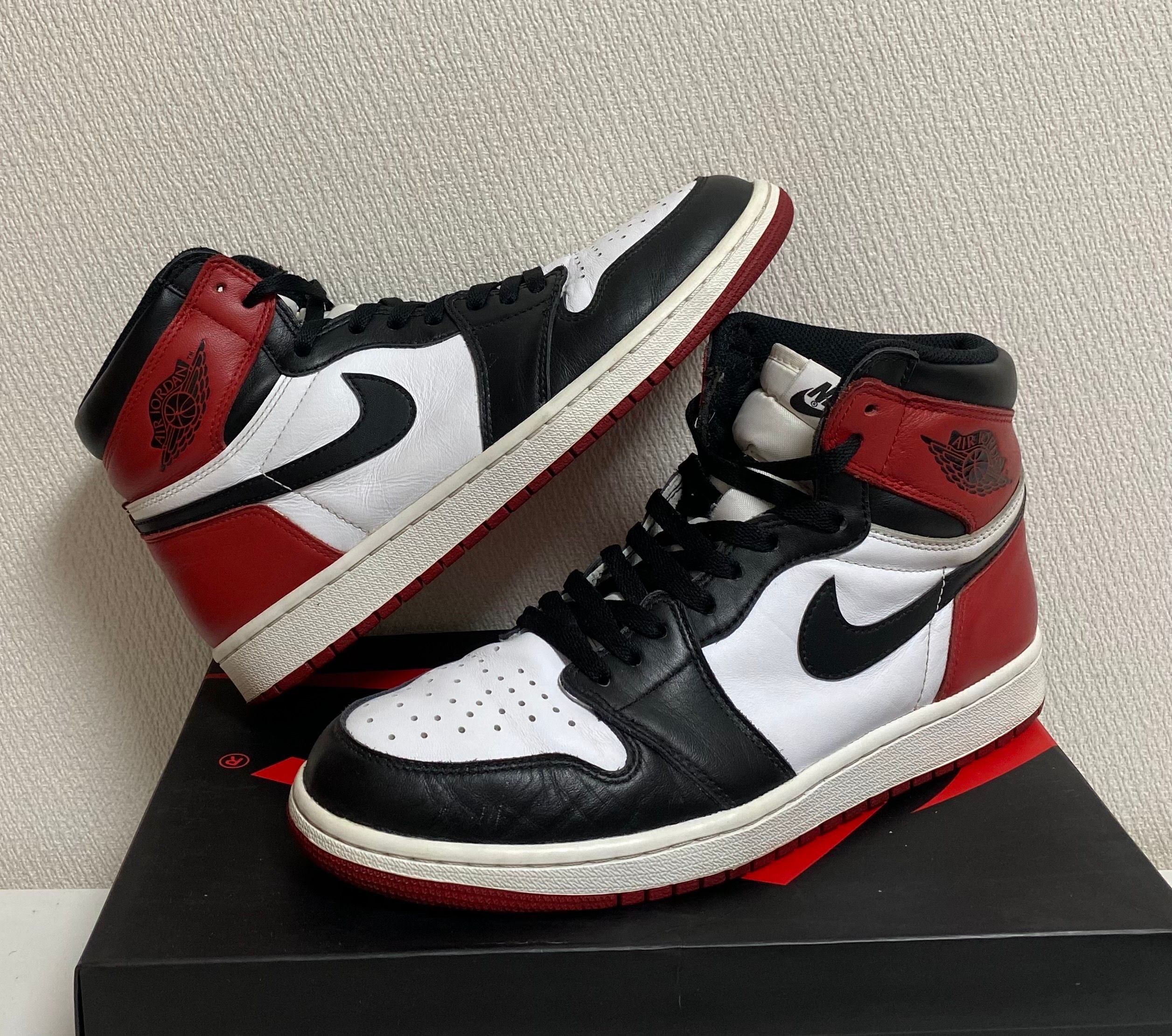 Nike Air Jordan 1 Retro High OG "Black Toe"(2016)