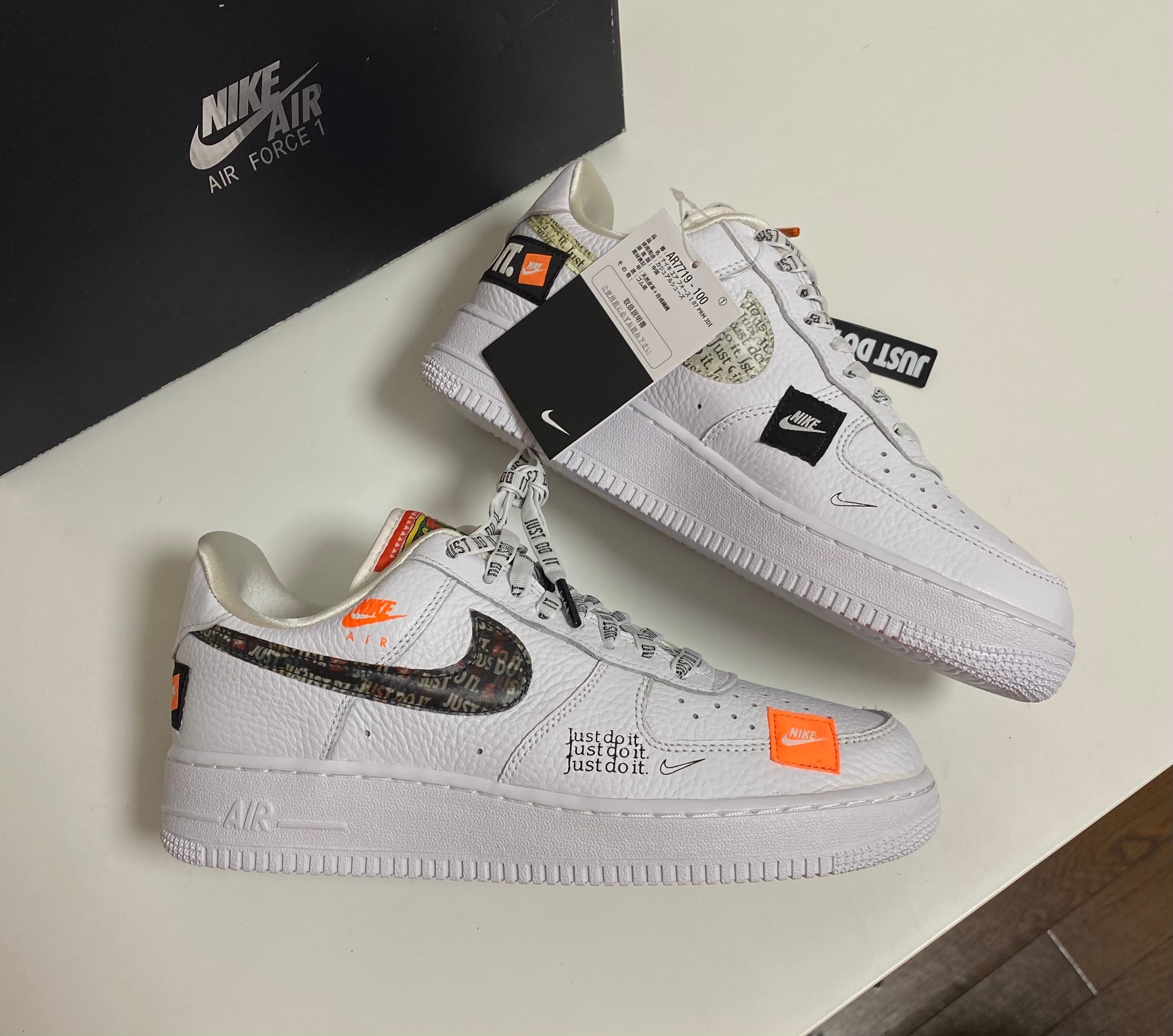 Nike Air Force 1 Low Premium Low Just Do It "White"