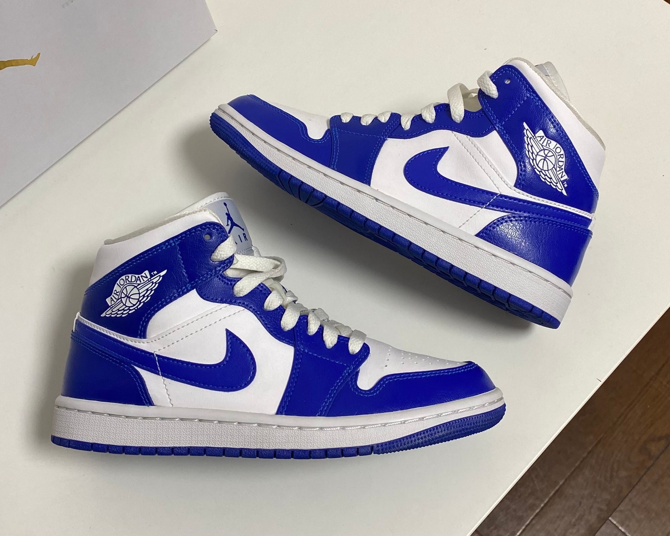 Nike Women's Air Jordan 1 Mid "Kentucky Blue"