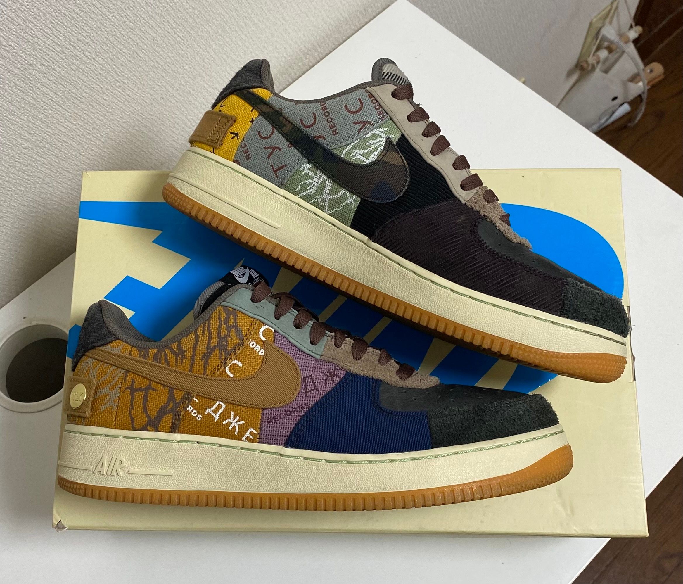 Travis Scott × Nike Air Force 1 Low Cactus Jack "Multi Color"