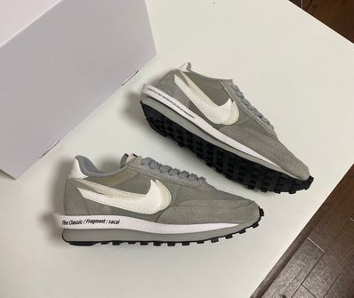 Fragment × sacai × Nike LD Waffle "Light Smoke Grey"