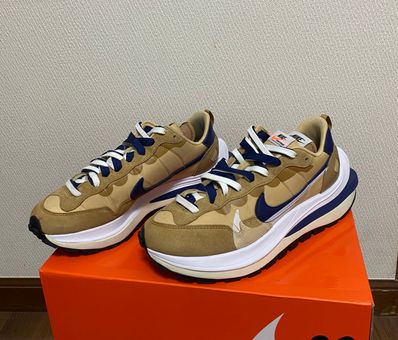 Sacai × Nike Vapor Waffle "Sesame And Blue Void"