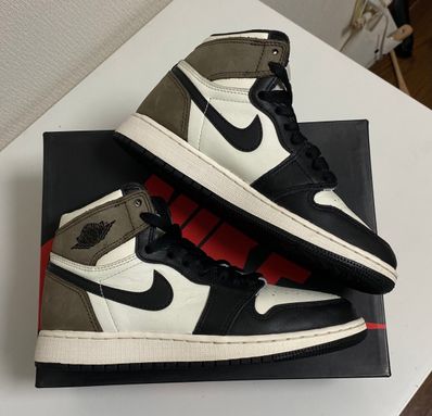 Nike GS Air Jordan 1 High OG "Sail/Dark Mocha/Black"