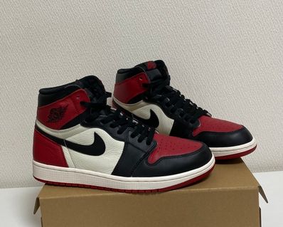 Nike Air Jordan 1 Retro High OG "Bred Toe"