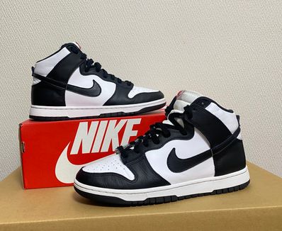 Nike Dunk High "Black and White"
