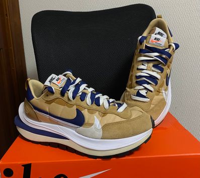 Sacai × Nike Vapor Waffle "Sesame And Blue Void"