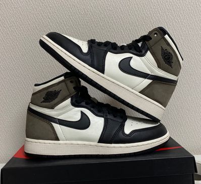 Nike GS Air Jordan 1 High OG "Sail/Dark Mocha/Black"