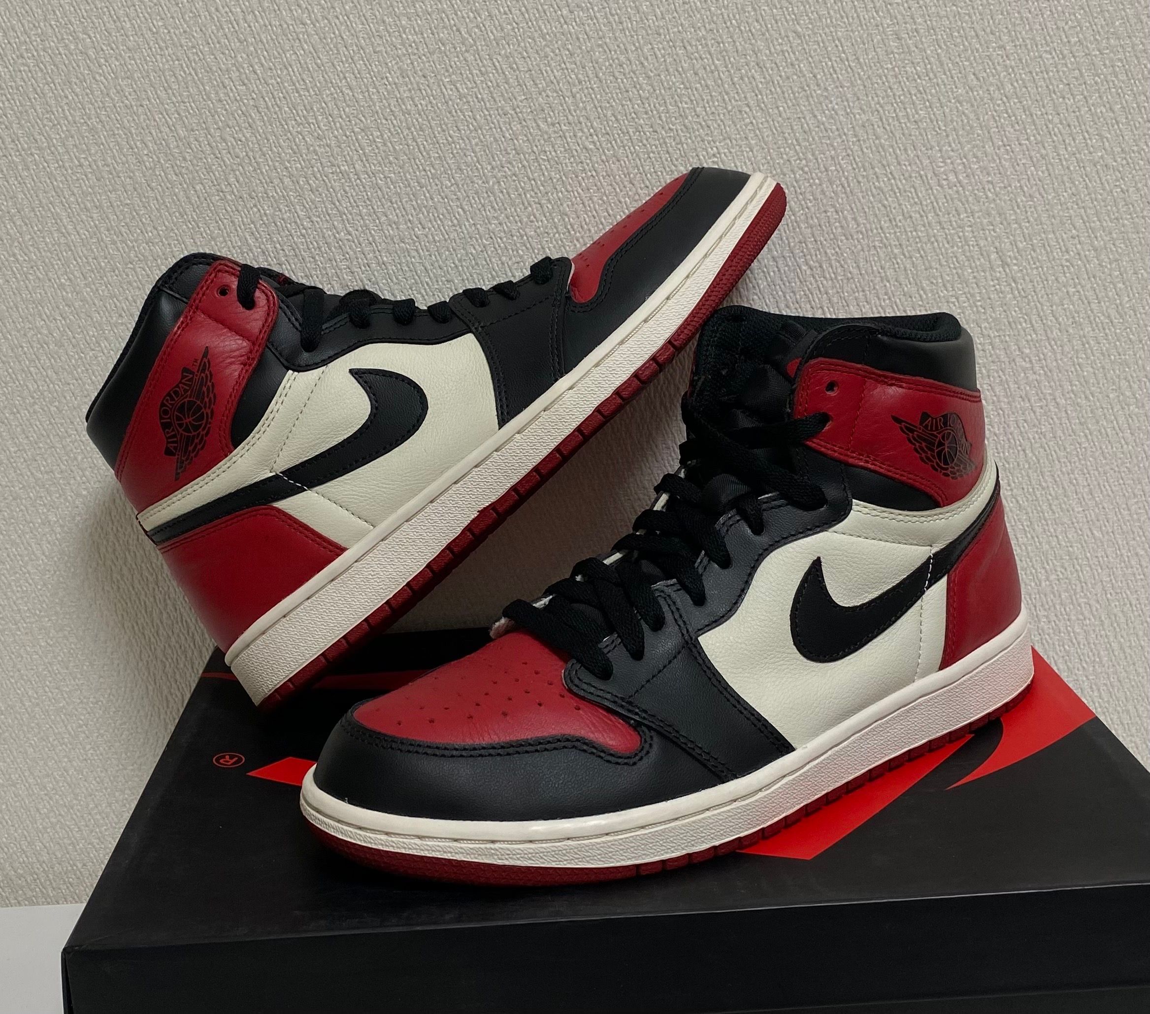 Nike Air Jordan 1 Retro High OG "Bred Toe"
