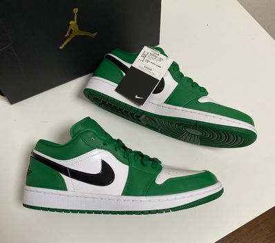 NIKE AIR JORDAN 1 LOW "PINE GREEN/WHITE"
