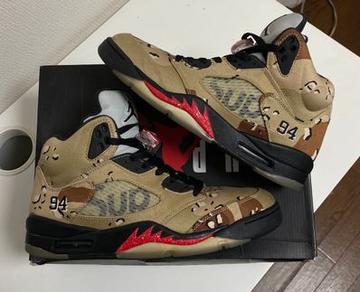 Air jordan 5 desert camo best sale