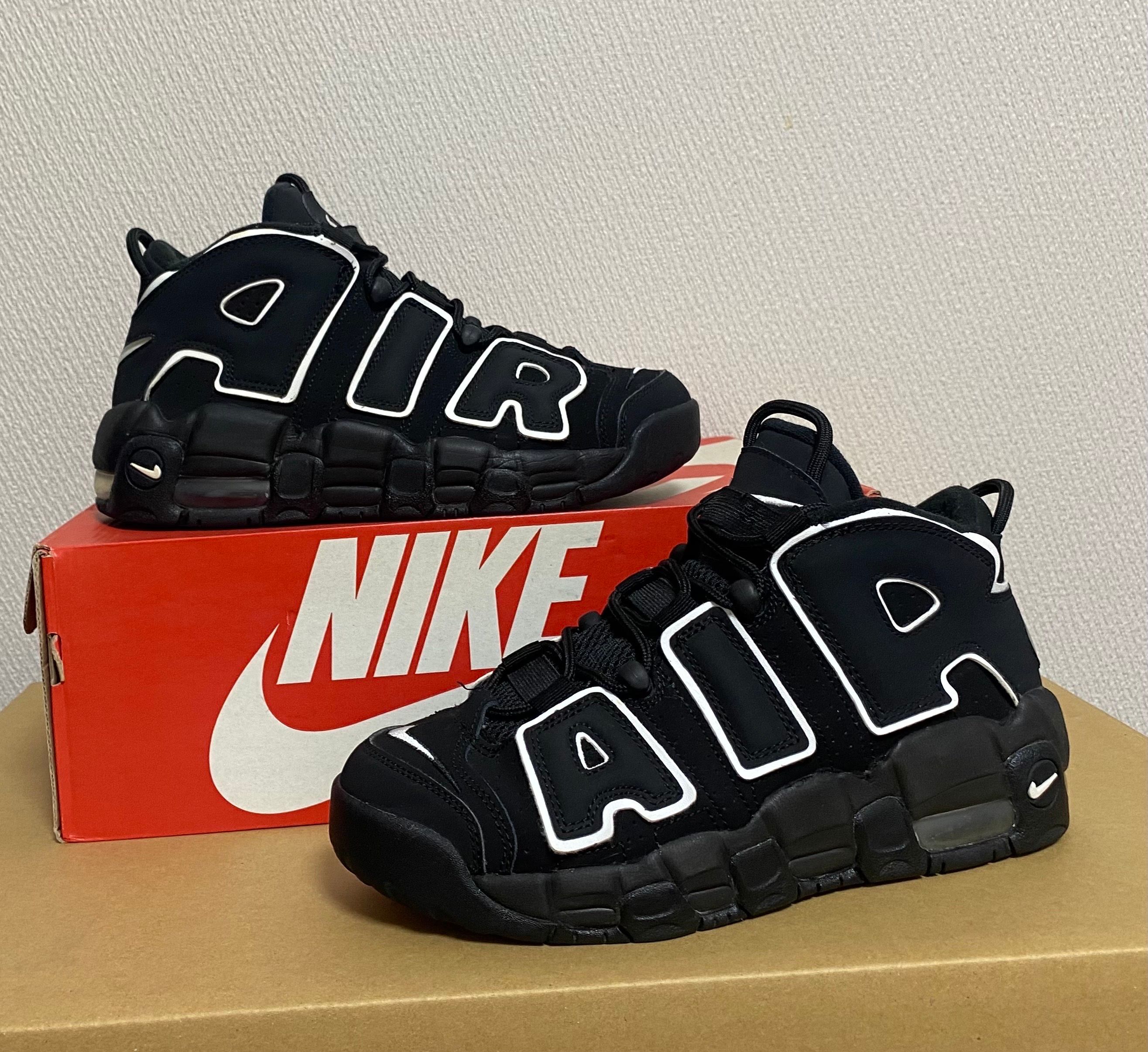 Nike Air More Uptempo GS "Black/White"(2016)