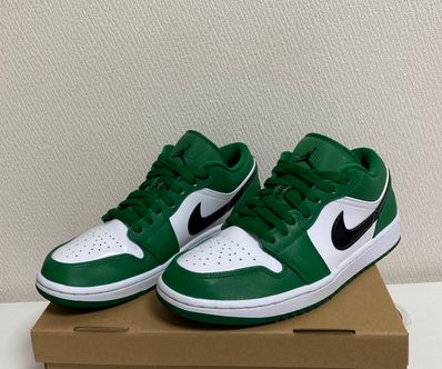 NIKE AIR JORDAN 1 LOW "PINE GREEN/WHITE"