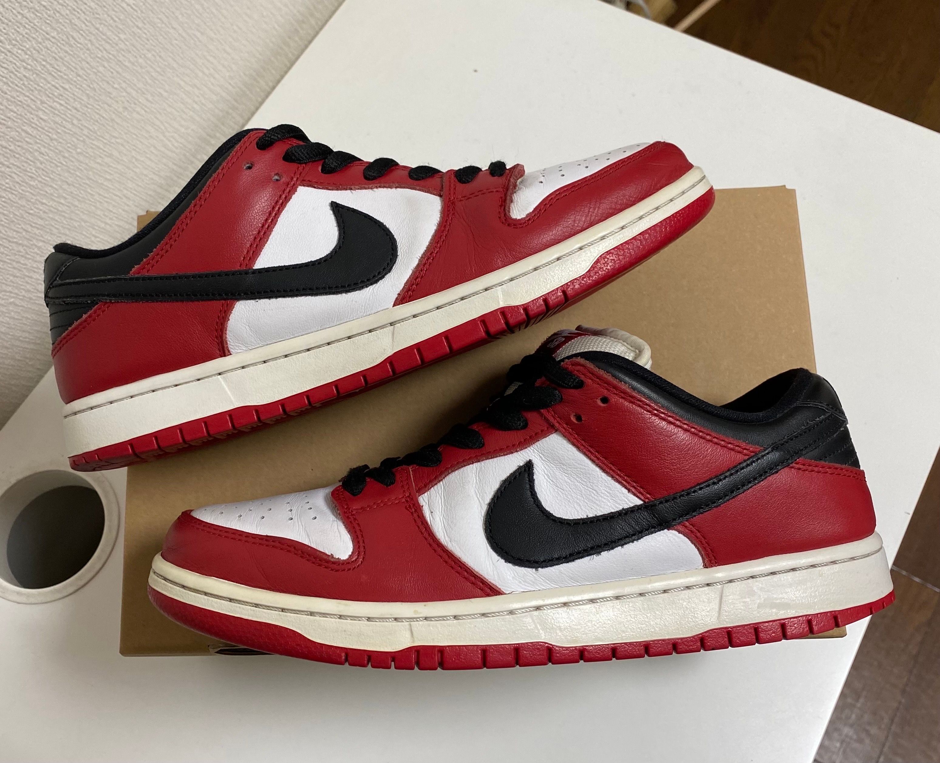 Nike SB Dunk Low Pro "J-Pack Chicago/Varsity Red and White"