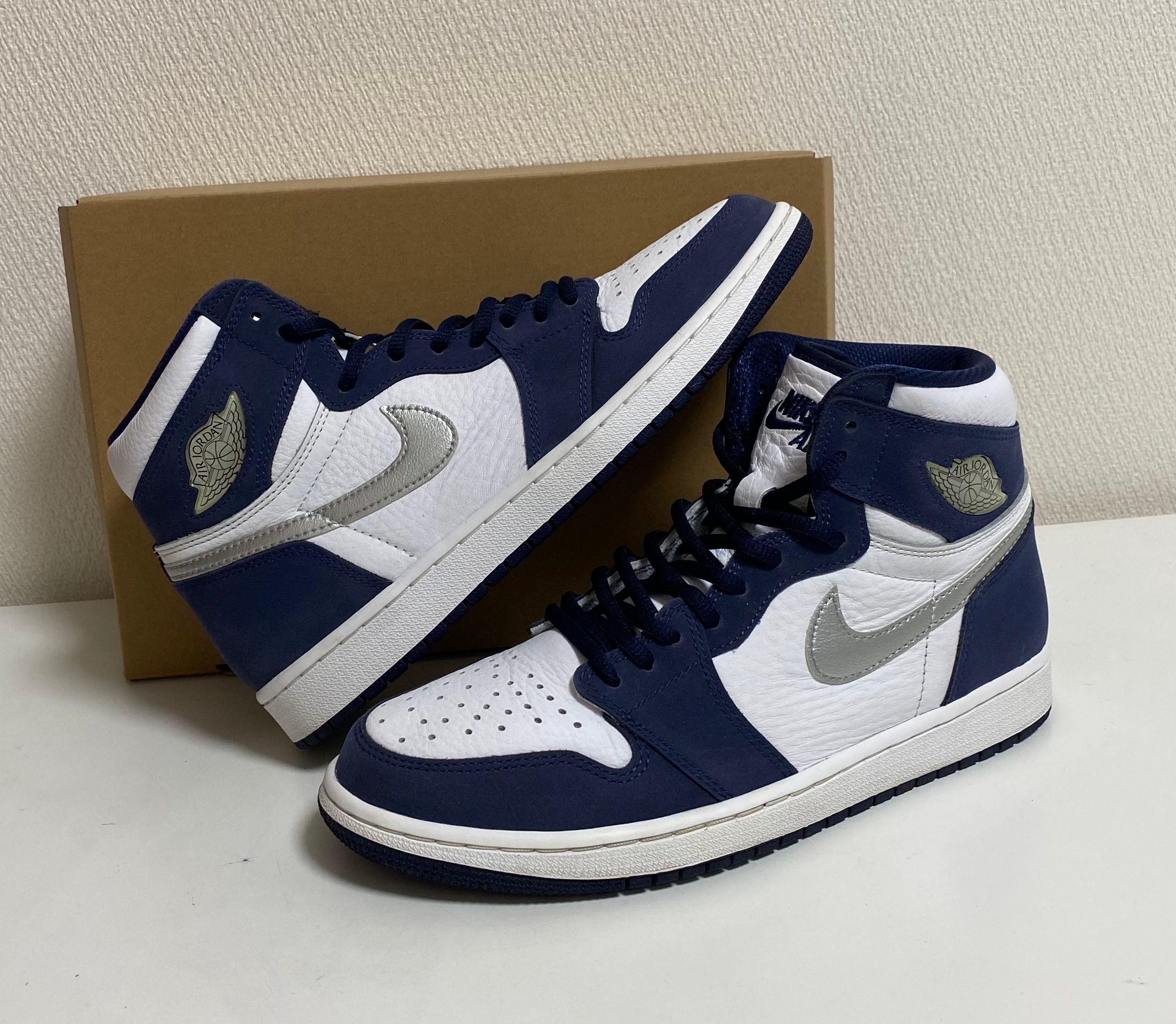 Nike Air Jordan 1 High OG CO.JP "White/Midnight Navy" (2020)(ブリーフケースなし)