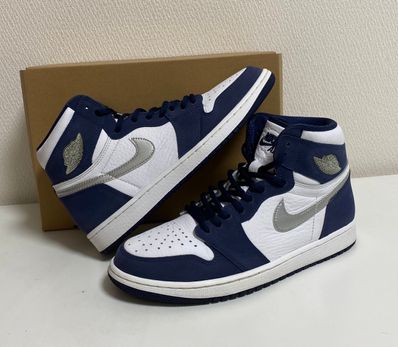 Nike Air Jordan 1 High OG CO.JP "White/Midnight Navy" (2020)(ブリーフケースなし)