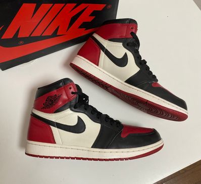 Nike Air Jordan 1 Retro High OG "Bred Toe"