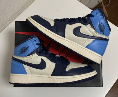 Nike GS Air Jordan 1 Retro High "Obsidian/University Blue"
