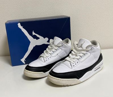 Fragment × Nike Air Jordan 3 "White/Black"