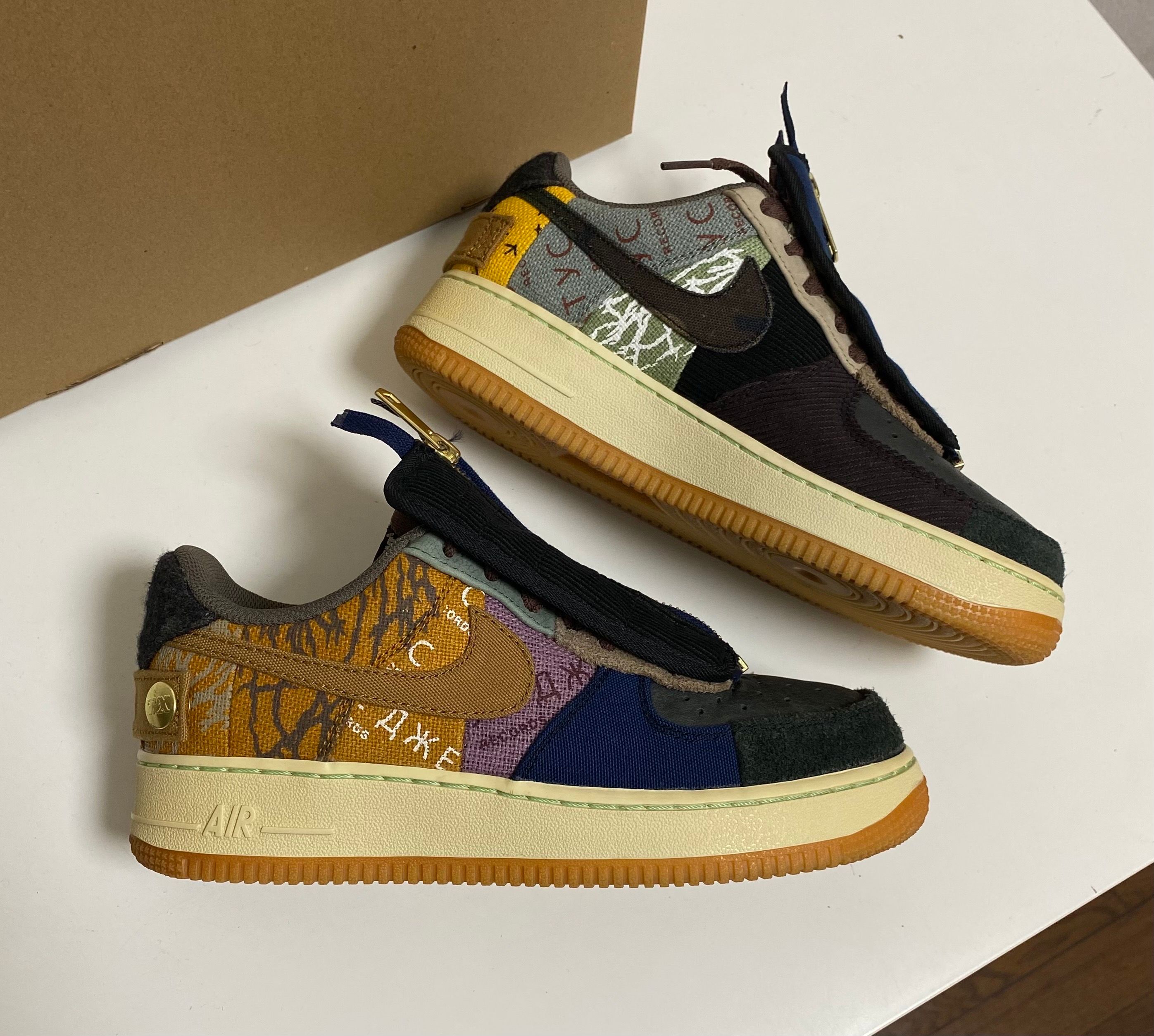 Travis Scott × Nike Air Force 1 Low Cactus Jack "Multi Color"