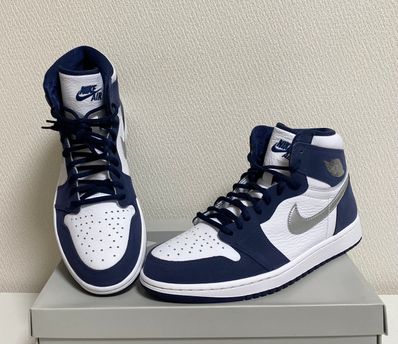 Nike Air Jordan 1 High OG CO.JP "White/Midnight Navy" (2020)(ブリーフケースなし)