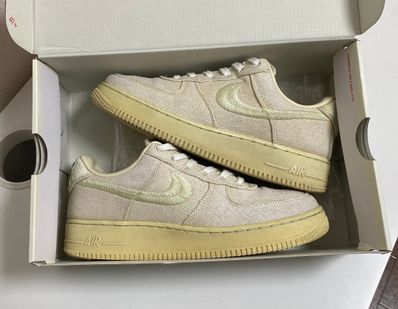 Stussy × Nike Air Force 1 Low "Fossil Stone"