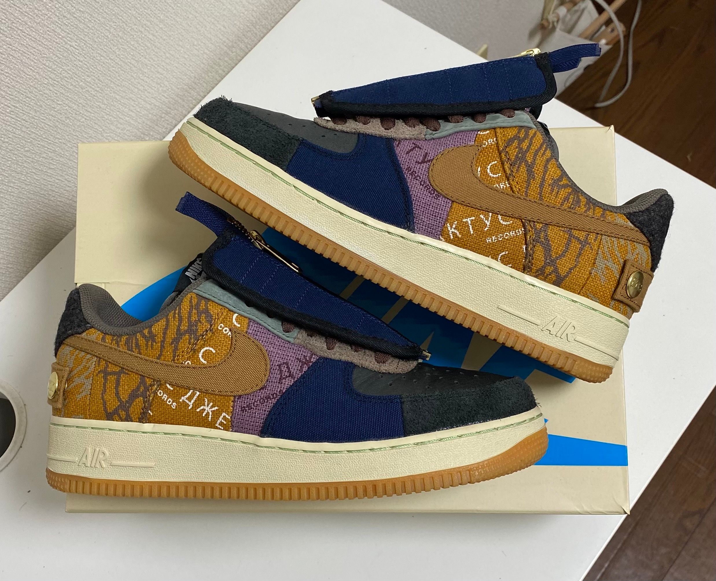 Travis Scott × Nike Air Force 1 Low Cactus Jack "Multi Color"