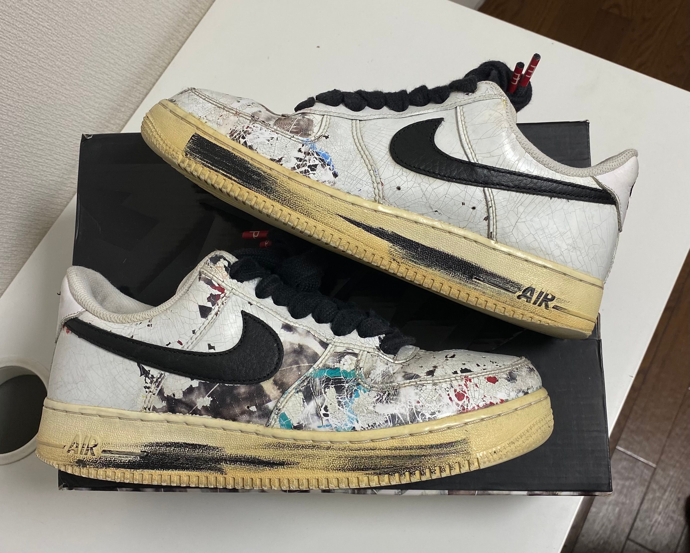 PEACEMINUSONE × Nike Air Force 1 Low "Para-noise/White/Black" / G-DRAGON