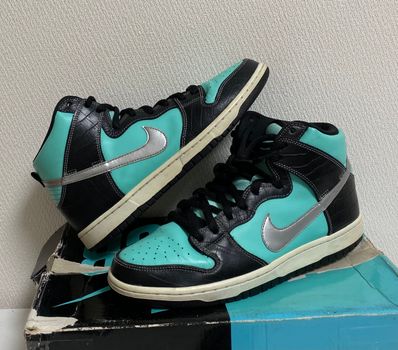 Diamond Supply × Nike SB Dunk High "Tiffany"
