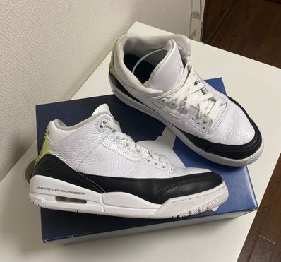 Fragment × Nike Air Jordan 3 "White/Black"