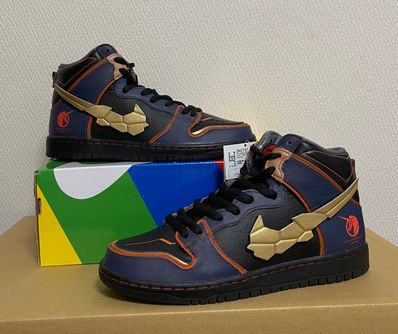 Gundam Unicorn × Nike SB Dunk High PRO QS "Banshee"