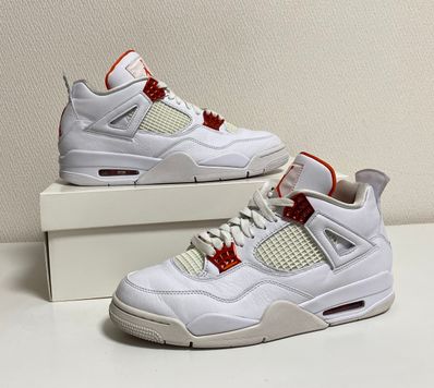 Nike Air Jordan 4 Retro "White/Team Orange"