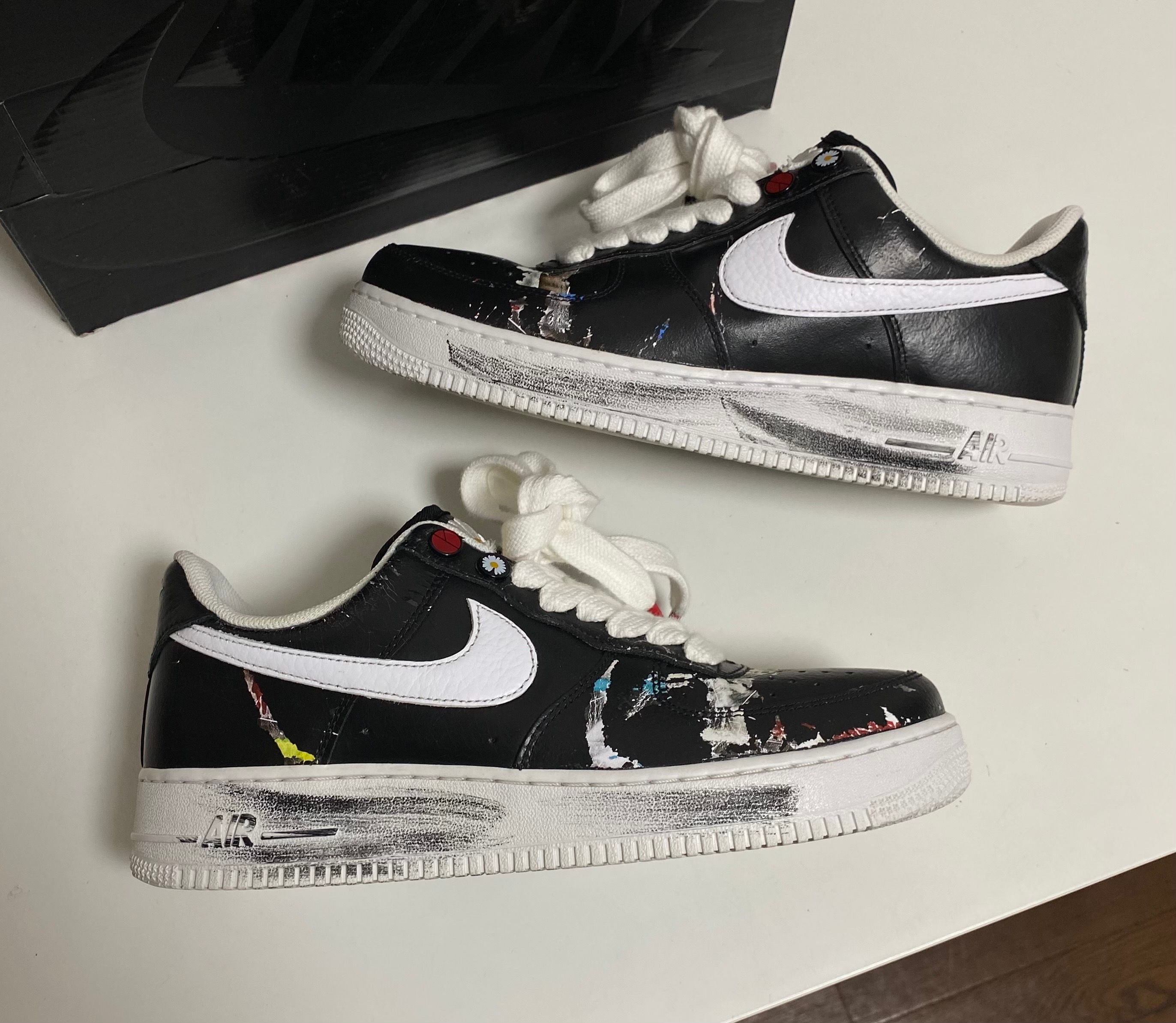 PEACEMINUSONE × Nike Air Force 1 Low Para Noise "Black" / G-DRAGON