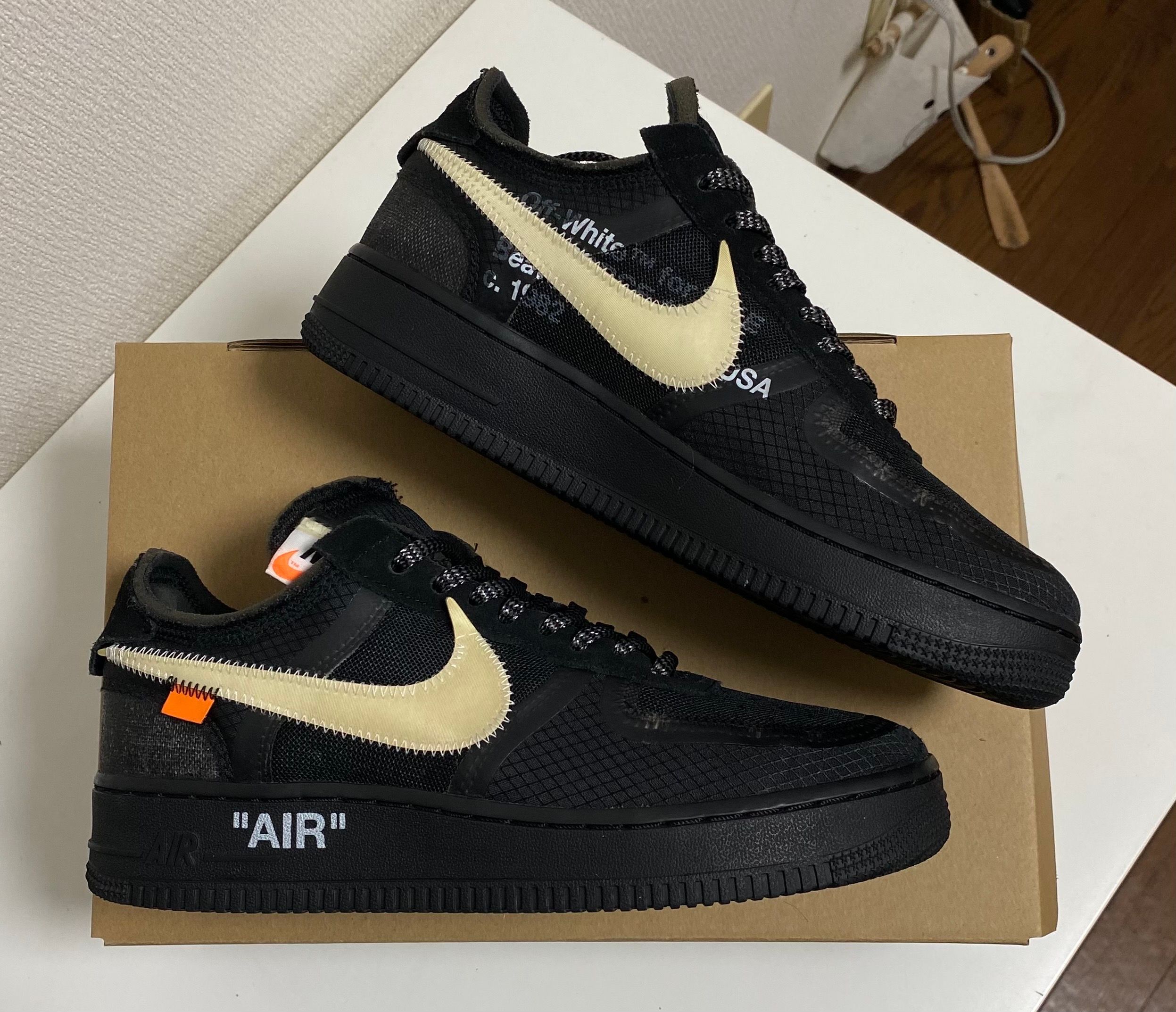 Off-White × Nike Air Force 1 Low "Black"