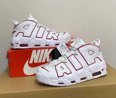 NIKE AIR MORE UPTEMPO "WHITE/VARSITY RED" (2018)
