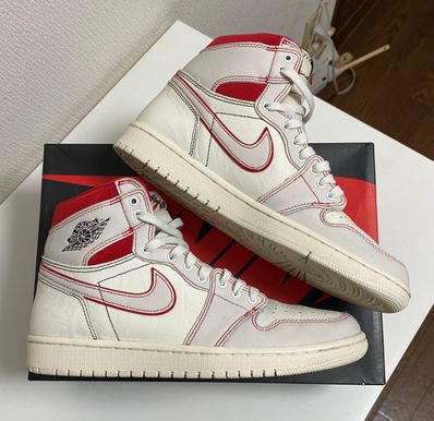 Nike Air Jordan 1 Retro High OG "Sail/University Red"