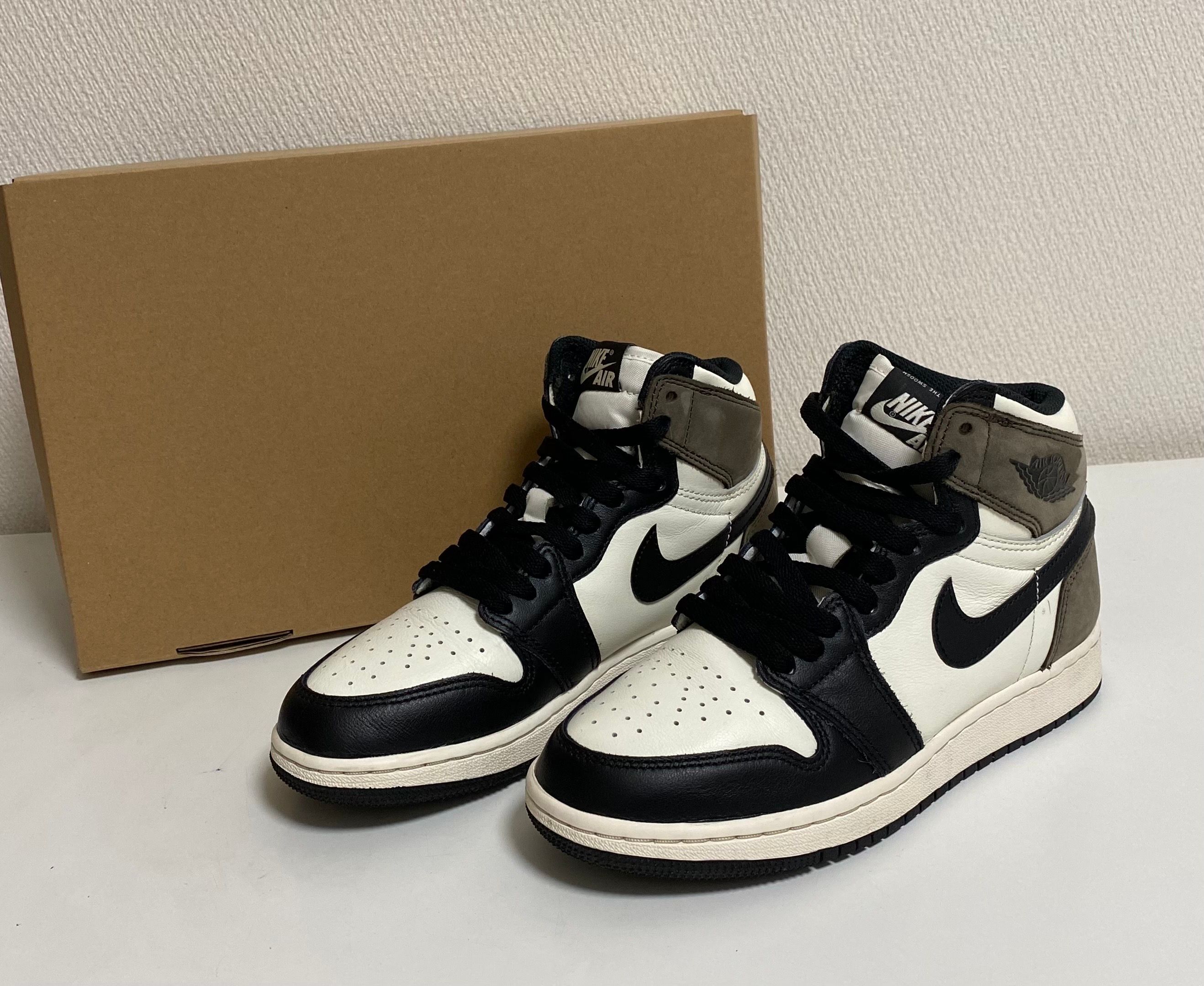 Nike GS Air Jordan 1 High OG "Sail/Dark Mocha/Black"