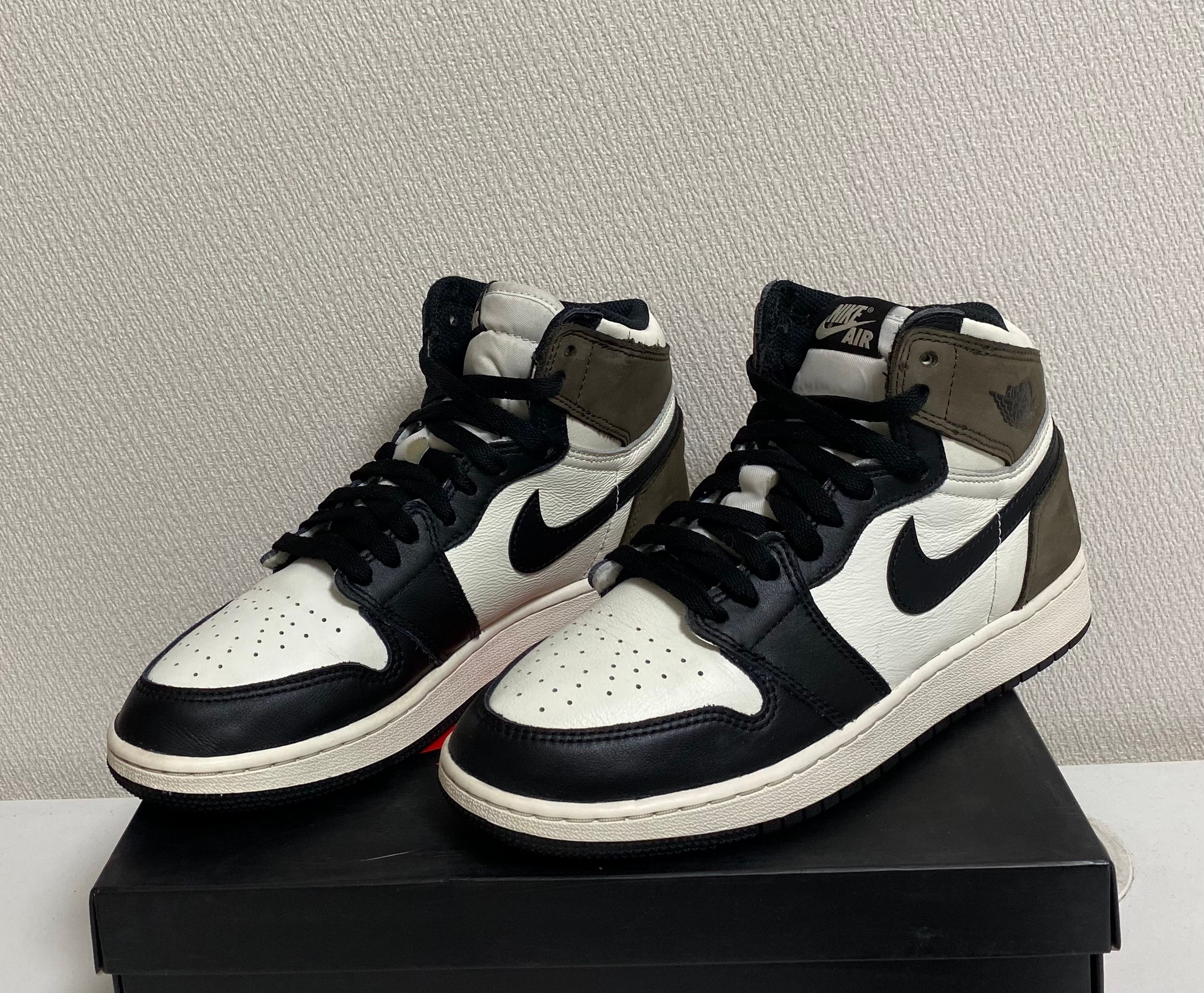 Nike GS Air Jordan 1 High OG "Sail/Dark Mocha/Black"