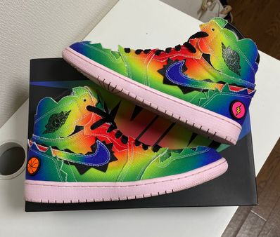 J Balvin × Nike Air Jordan 1 High OG "Rainbow"