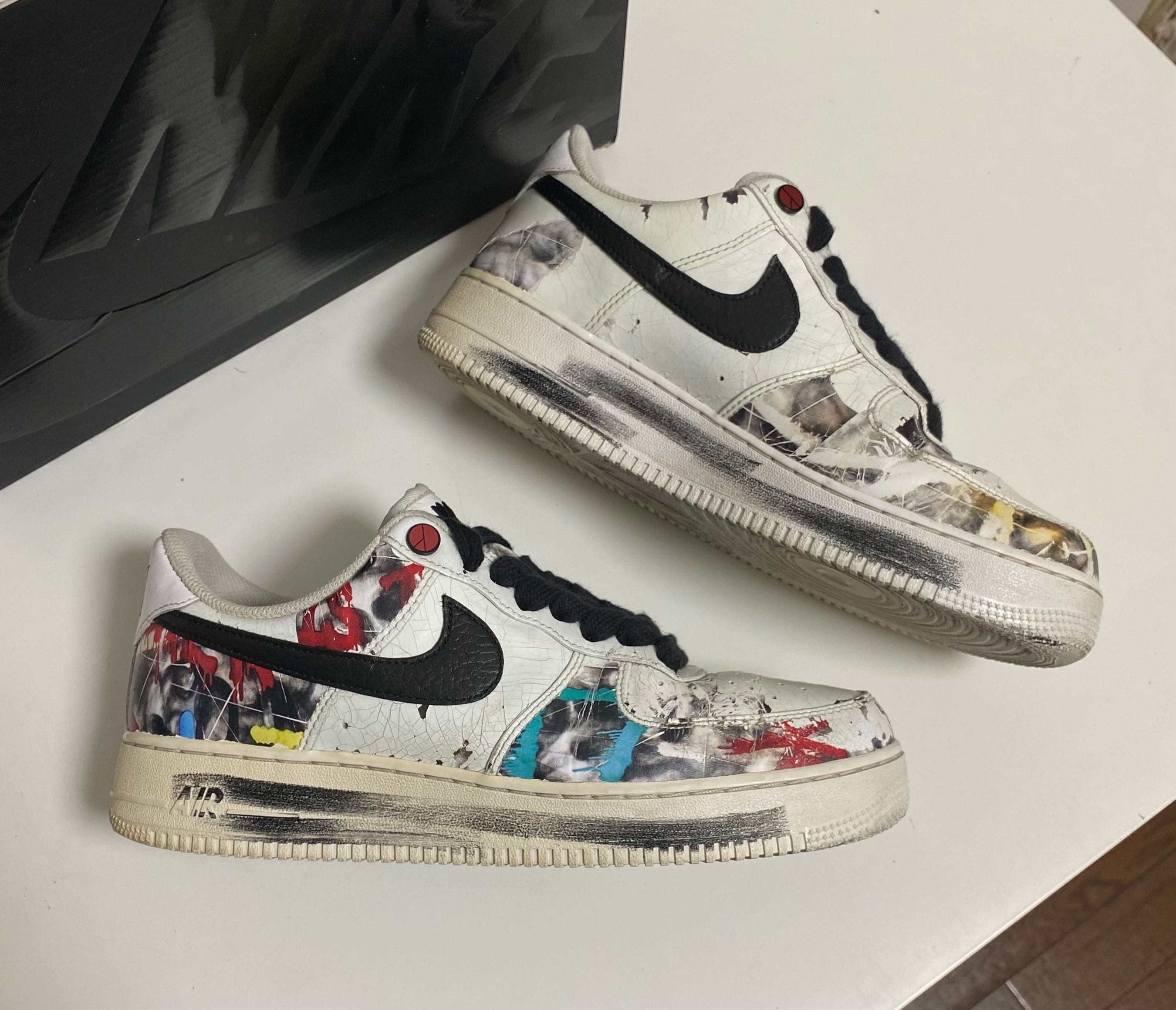 PEACEMINUSONE × Nike Air Force 1 Low "Para-noise/White/Black" / G-DRAGON