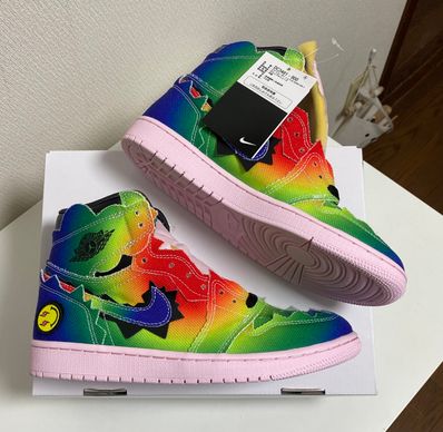 J Balvin × Nike Air Jordan 1 High OG "Rainbow"