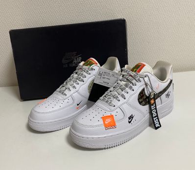 Air force 1 just do it premium blanche shop junior