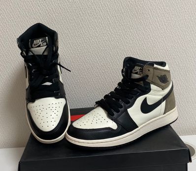 Nike GS Air Jordan 1 High OG "Sail/Dark Mocha/Black"