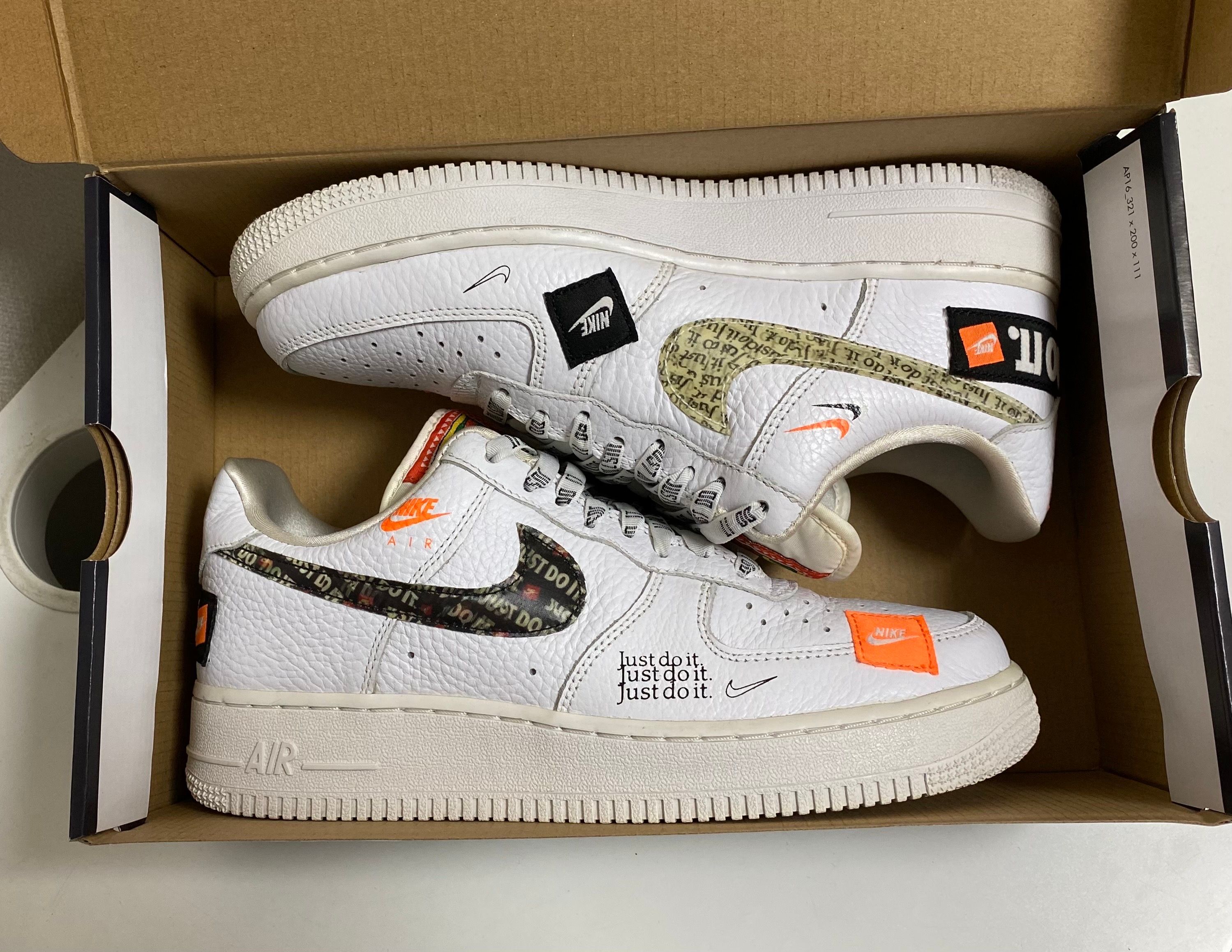 Nike Air Force 1 Low Premium Low Just Do It "White"