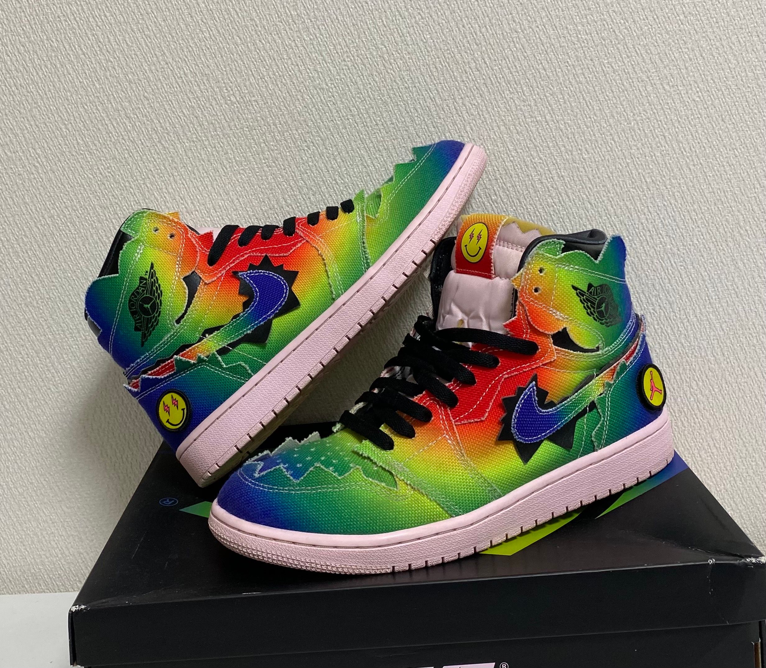 J Balvin × Nike Air Jordan 1 High OG "Rainbow"