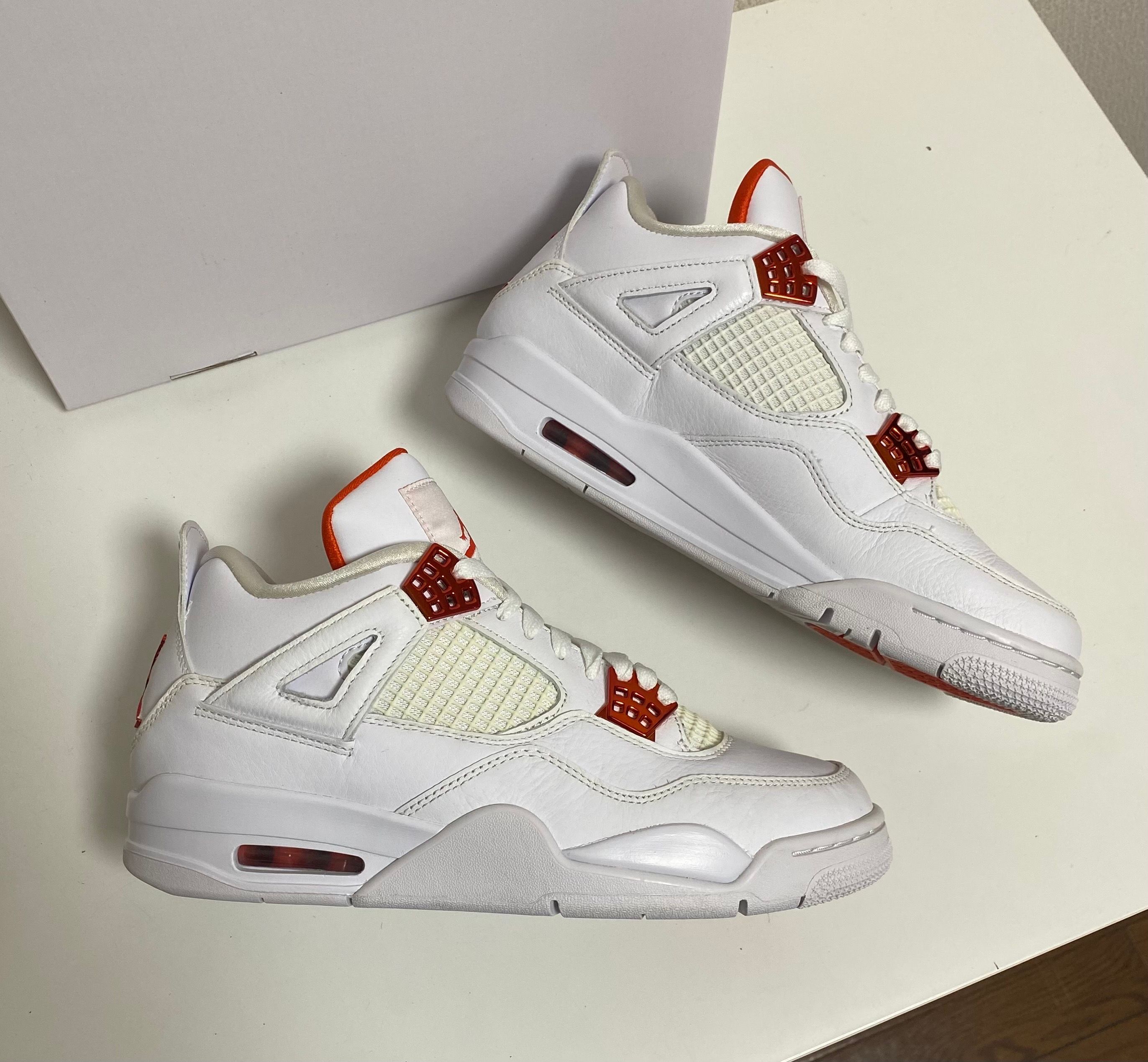 Nike Air Jordan 4 Retro "White/Team Orange"