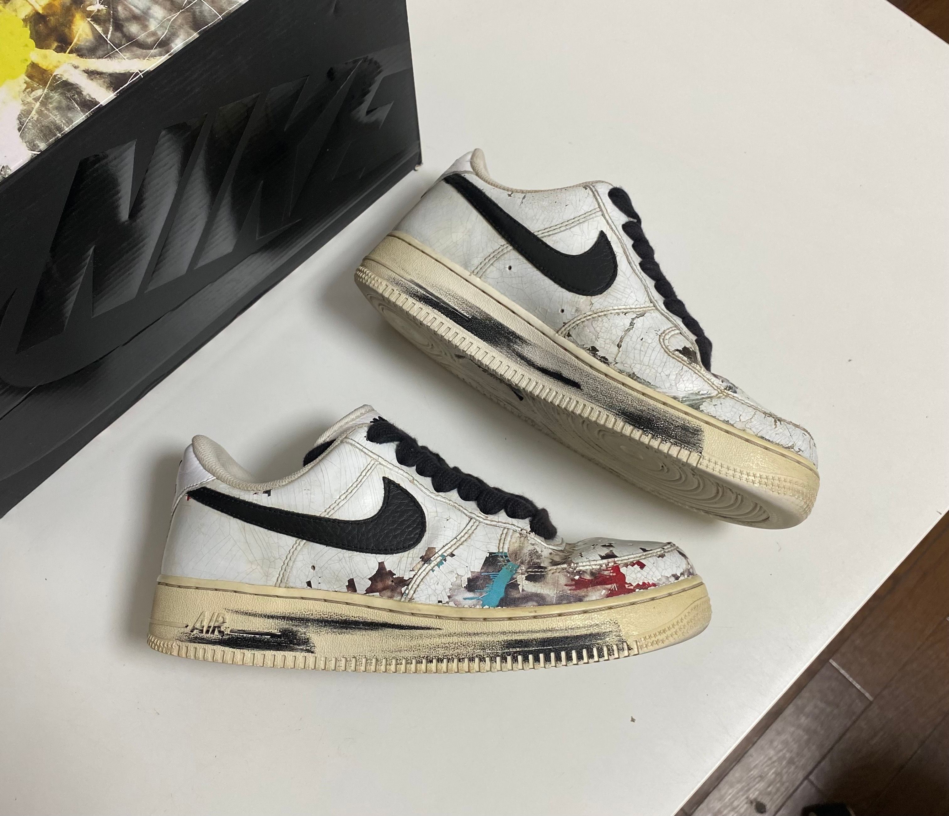 PEACEMINUSONE × Nike Air Force 1 Low "Para-noise/White/Black" / G-DRAGON