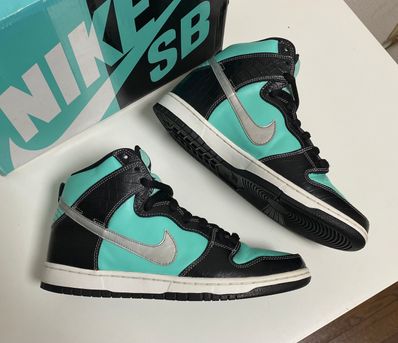 Diamond Supply × Nike SB Dunk High "Tiffany"