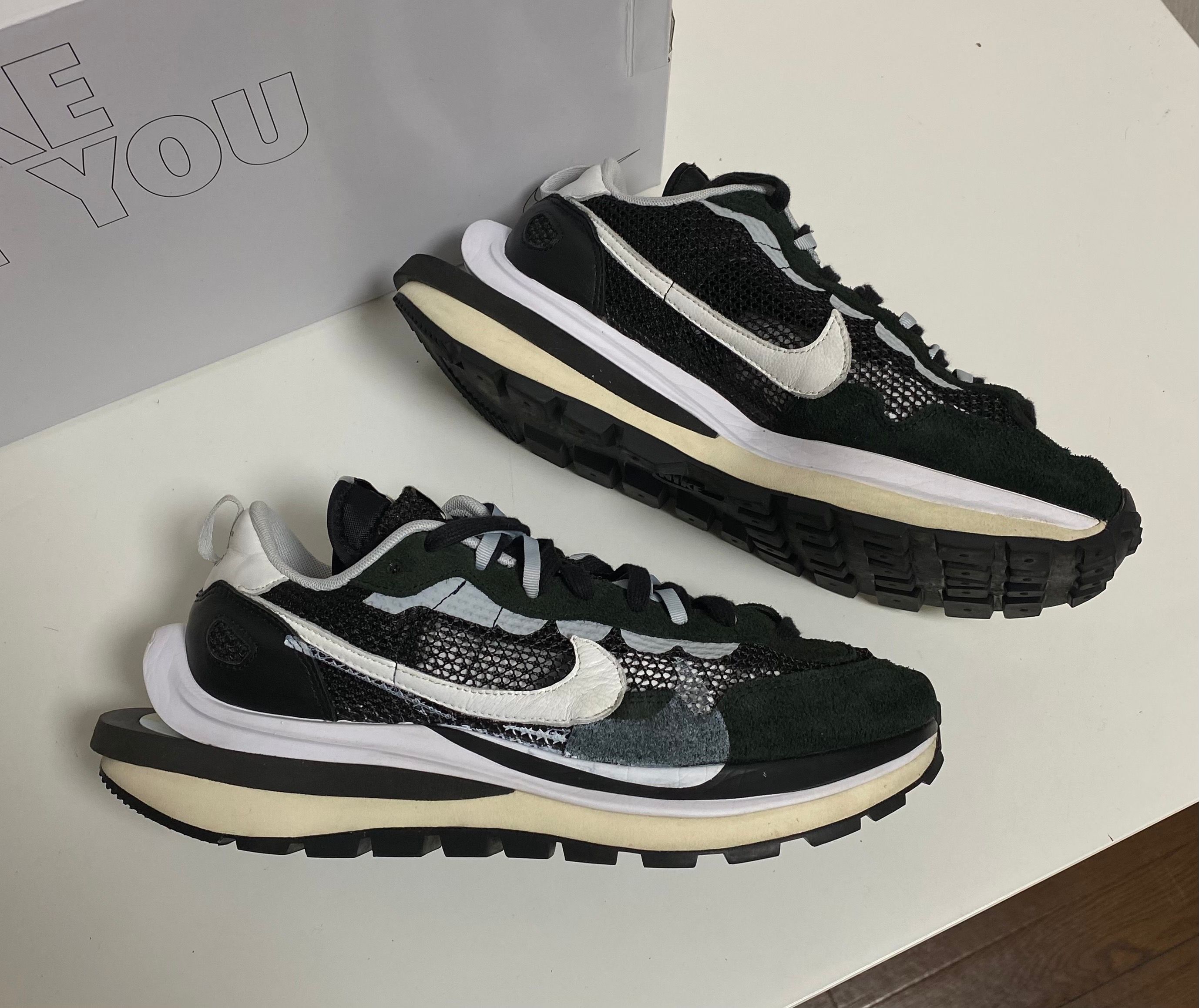 sacai × Nike Vapor Waffle "Black and White"