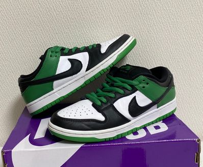 Nike SB Dunk Low Pro "Black and Classic Green"