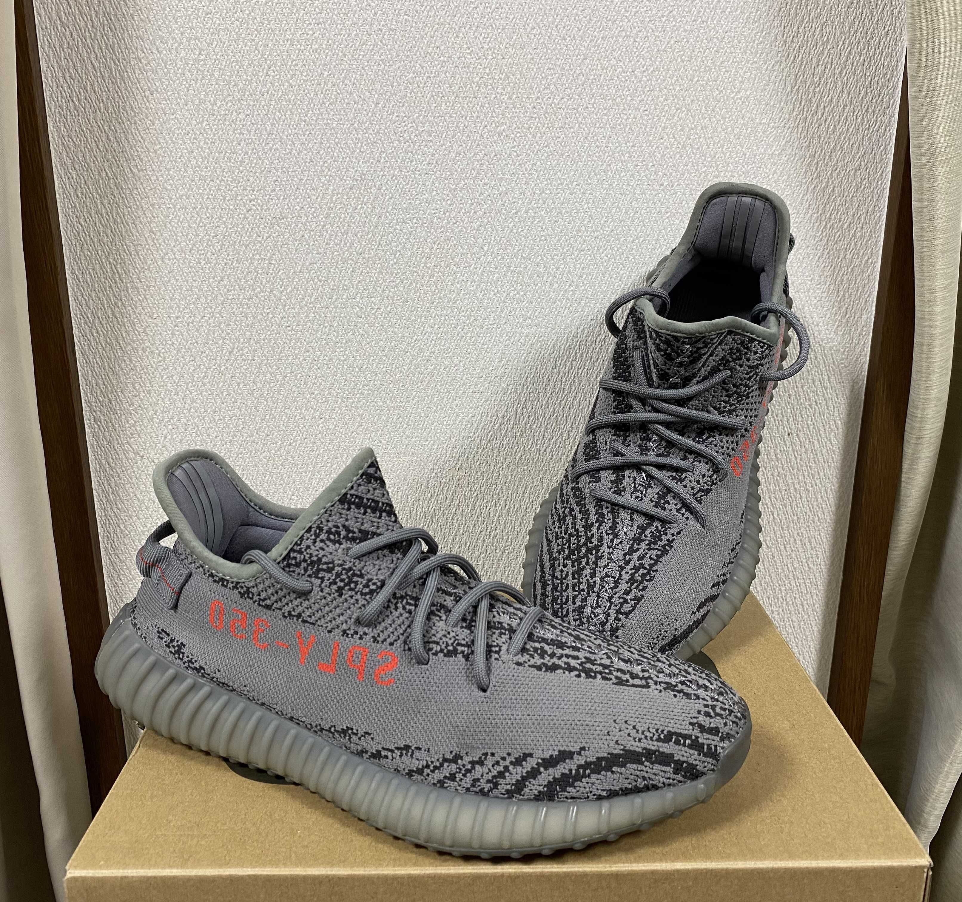 adidas Yeezy Boost 350 V2 "Grey/Bold Orange/DGH Solid Grey"